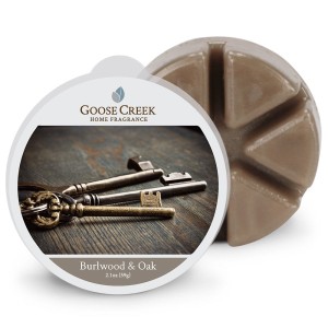Wosk zapachowy Burlwood&Oak Goose Creek Candle